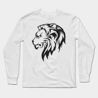 Silhouette Lion insignia Long Sleeve T-Shirt